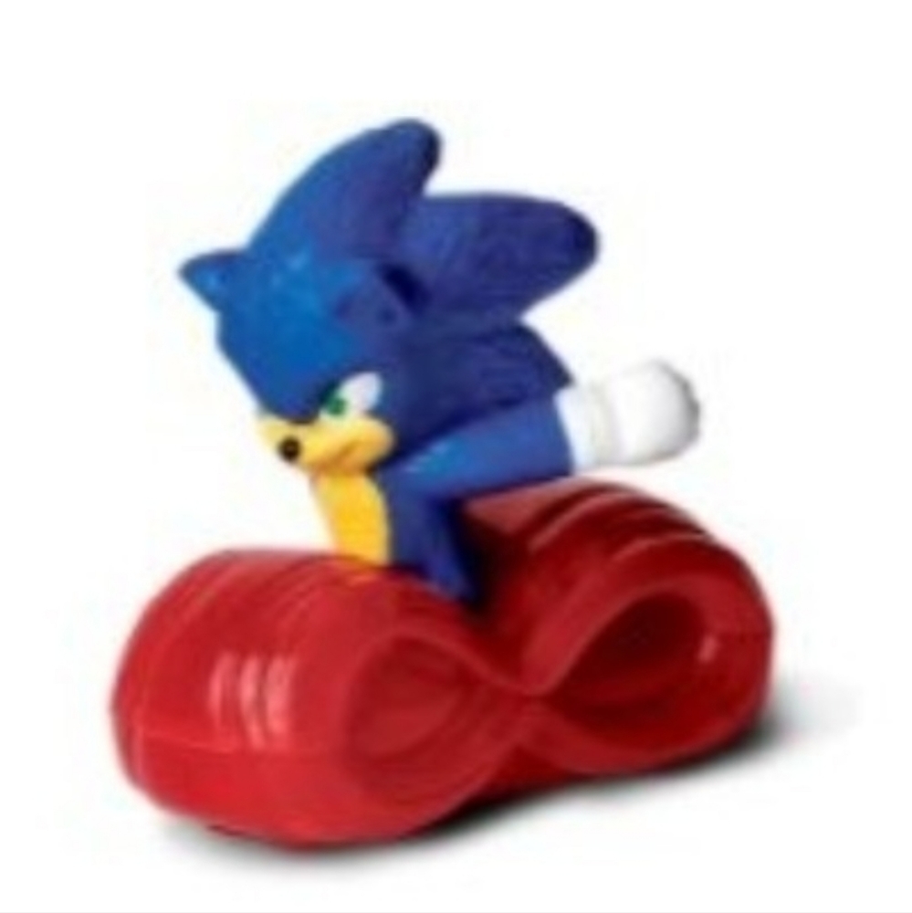 SONIC McDonalds Canada 2022 NEW IN PACKAGE Sonic with Red Base Happy Meal toy #3